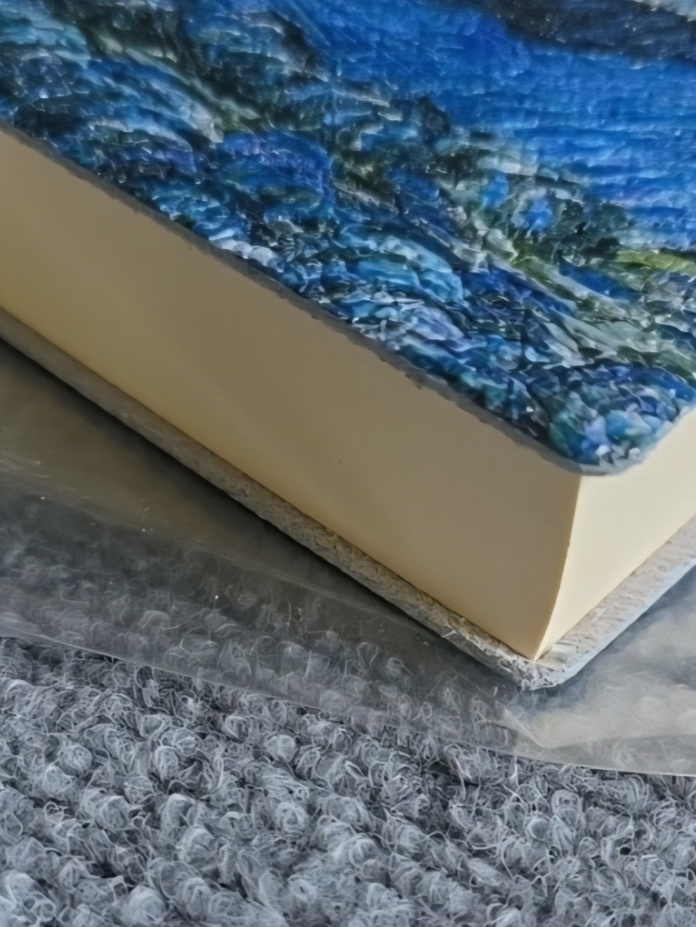 NEW!!!  Italian Leather Journal Van Gogh "Starry Night" Lined Notebook - Picture 5 of 10